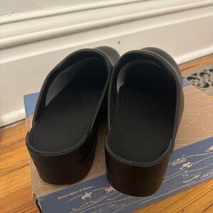 Brand New Dansko open-back Karl Clog 45, Black